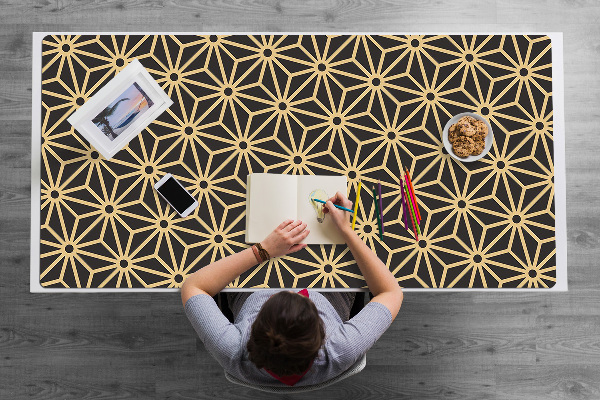 Alfombrilla escritorio Cubos y puntos