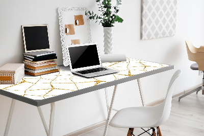 Alfombrilla escritorio Mosaico dorado