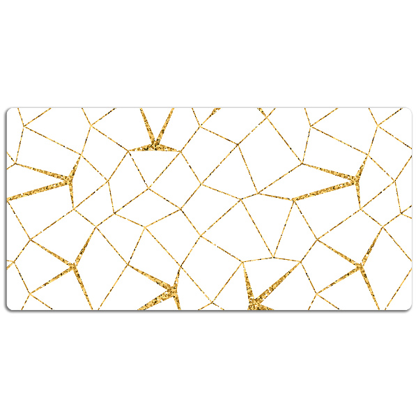 Alfombrilla escritorio Mosaico dorado
