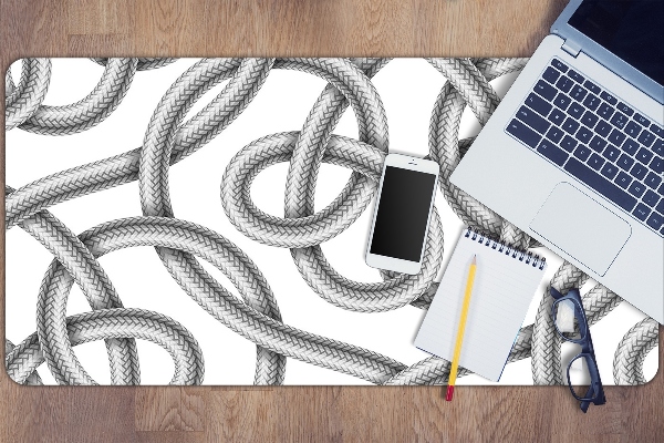 Alfombrilla escritorio Cable enredado