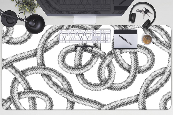 Alfombrilla escritorio Cable enredado