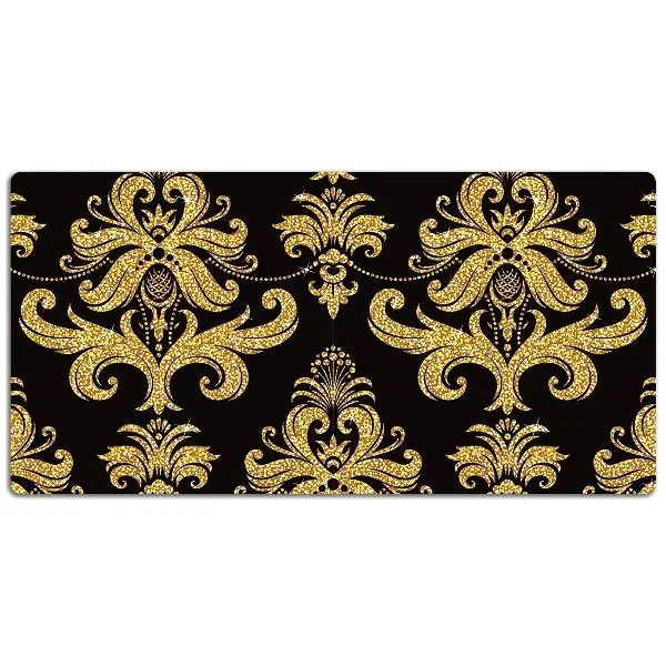 Alfombrilla escritorio Ornamento dorado