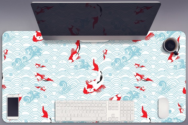 Alfombrilla escritorio Carpa koi