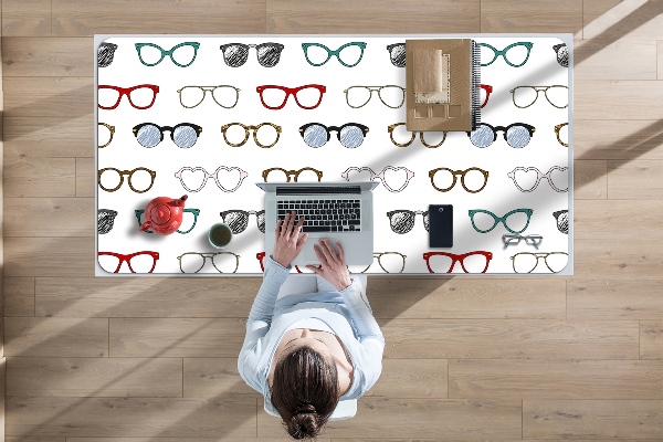 Alfombrilla escritorio Gafas retro