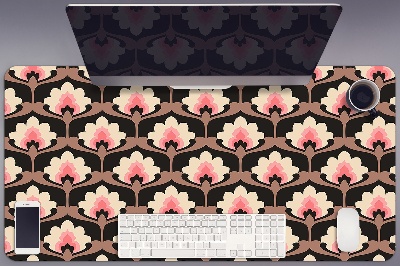 Alfombrilla escritorio Patrón floral