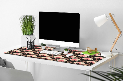 Alfombrilla escritorio Patrón floral