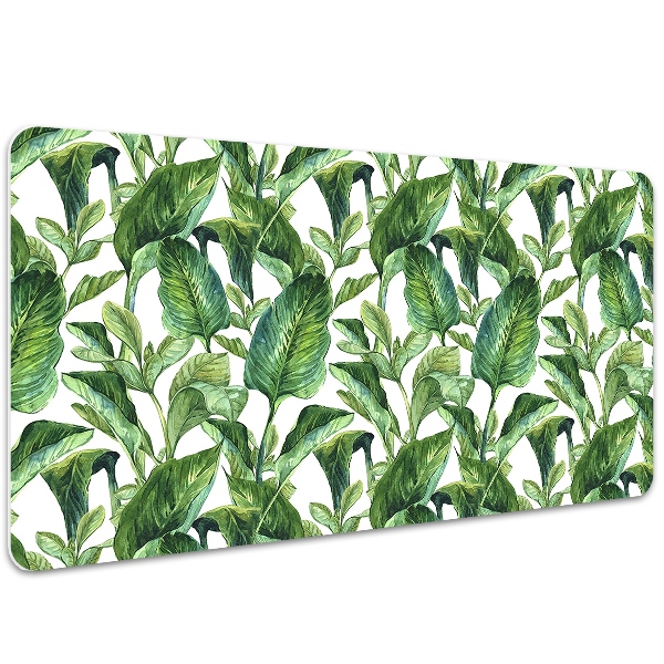 Alfombrilla escritorio Hojas tropicales