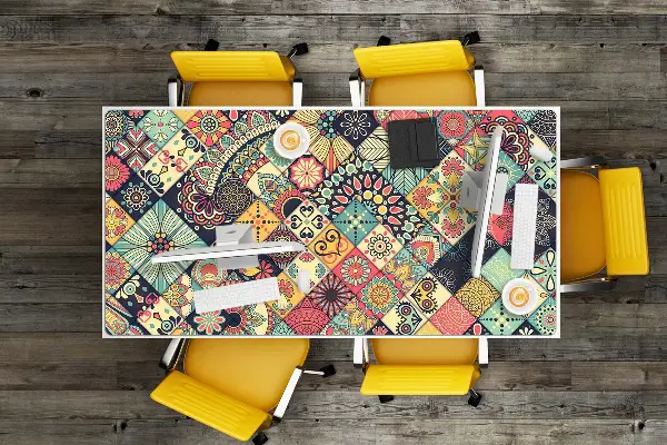 Alfombrilla escritorio Mosaico étnico
