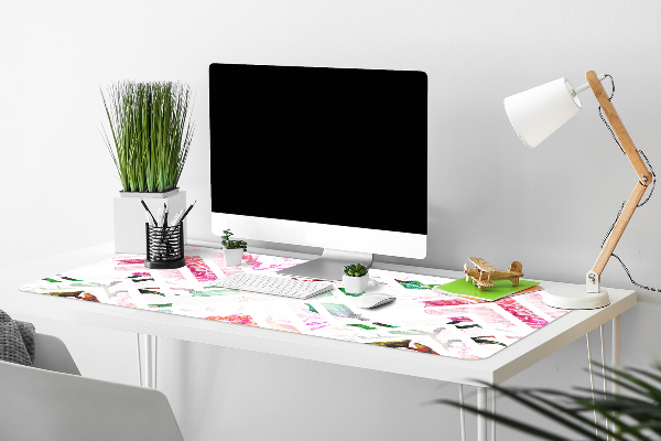 Protector de escritorio Zapatero floral
