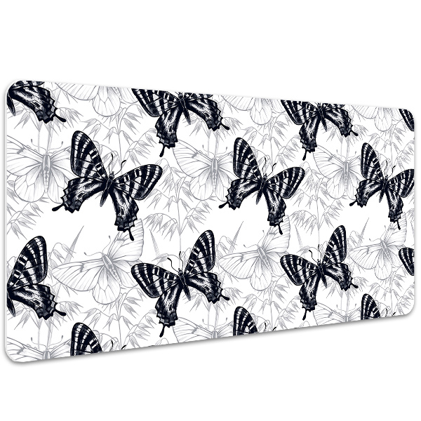 Alfombrilla escritorio Dibujo de mariposas