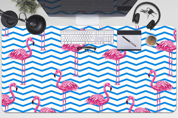 Alfombrilla escritorio Flamencos