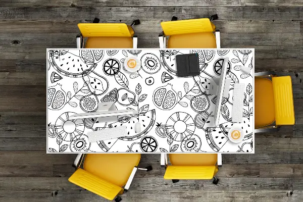 Alfombrilla escritorio Fruta