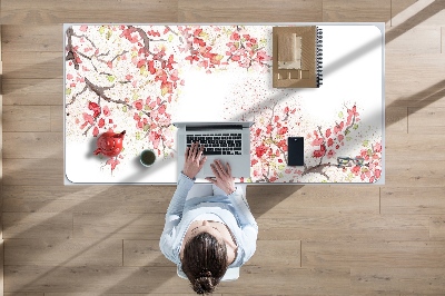 Alfombrilla para escritorio Flores de cerezo