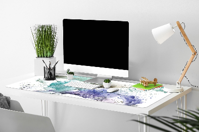 Alfombrilla mesa escritorio Tinta colorida