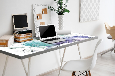 Alfombrilla mesa escritorio Tinta colorida