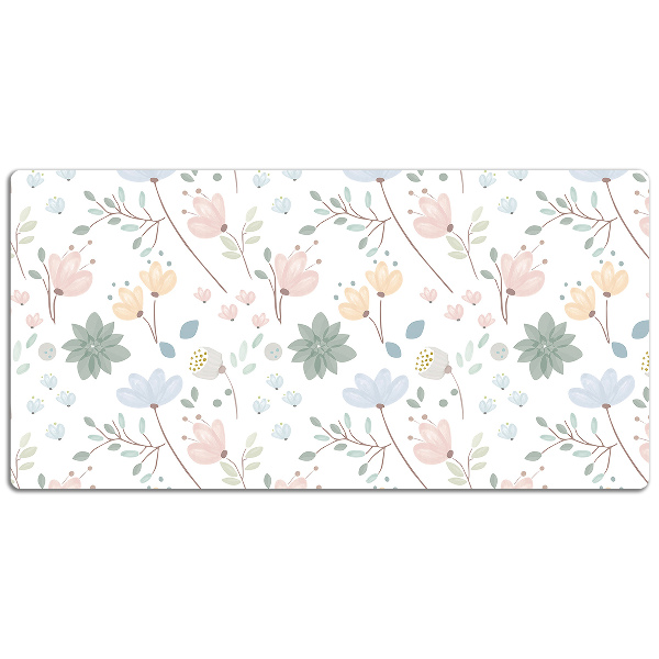 Alfombrilla mesa escritorio Flores de primavera