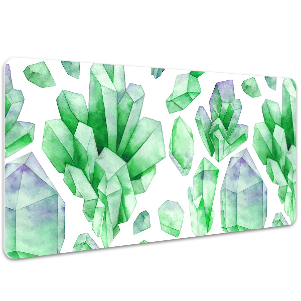 Alfombrilla escritorio Cristales