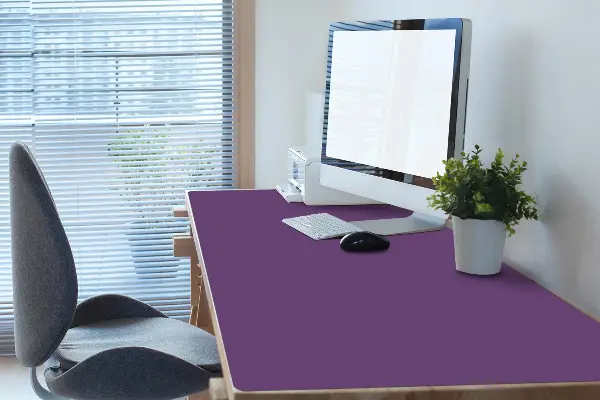 Alfombrilla escritorio Violeta oscuro
