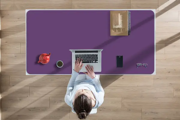 Alfombrilla escritorio Violeta oscuro