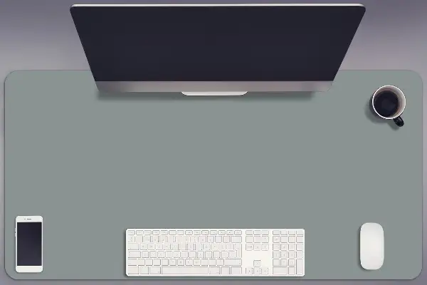 Alfombrilla escritorio Gris