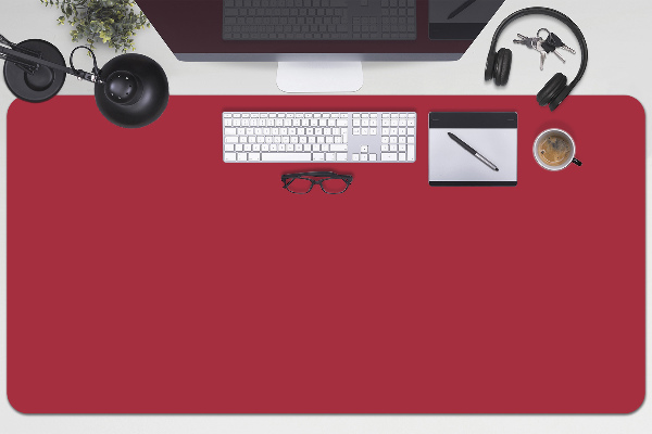 Protector de escritorio Rojo oscuro