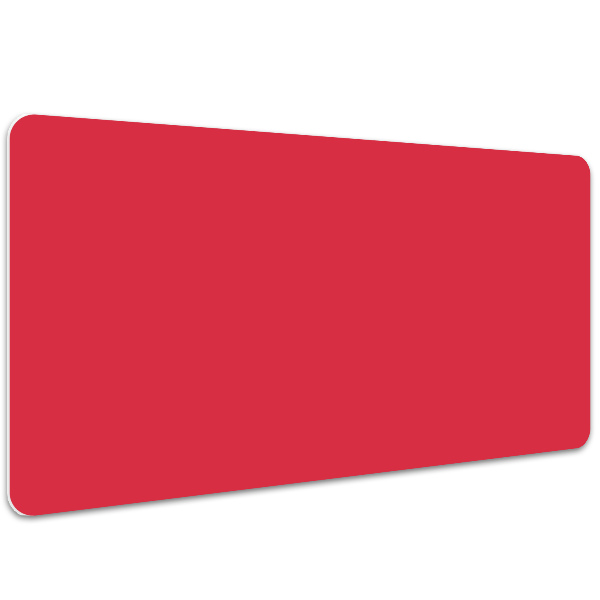 Alfombrilla para escritorio Rojo