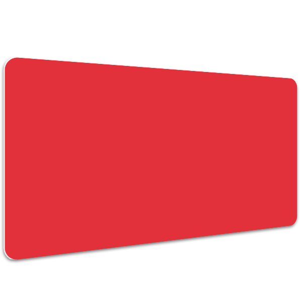 Alfombrilla para escritorio Rojo brillante