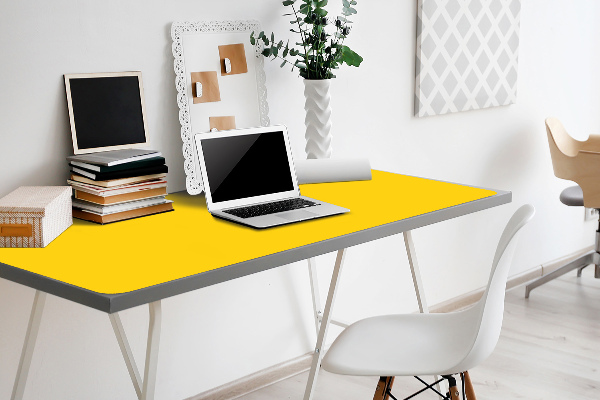Alfombrilla para escritorio Amarillo claro