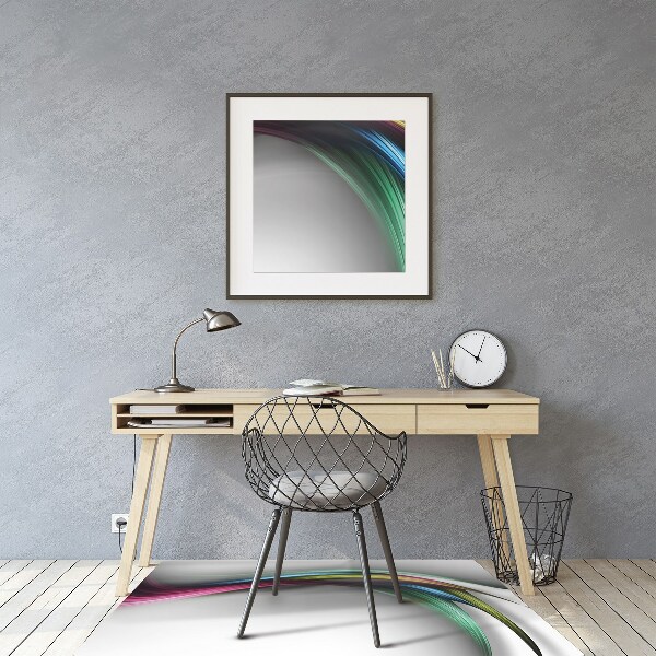 Alfombra para silla de escritorio Abstracción