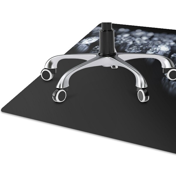 Alfombra para silla de escritorio Diamantes
