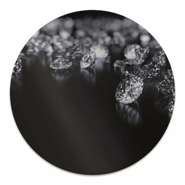 Alfombra para silla de escritorio Diamantes
