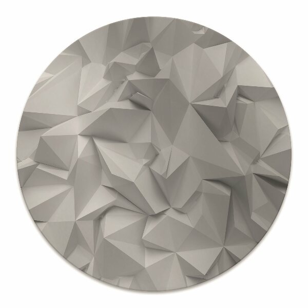 Alfombra para silla de escritorio Abstracción blanca