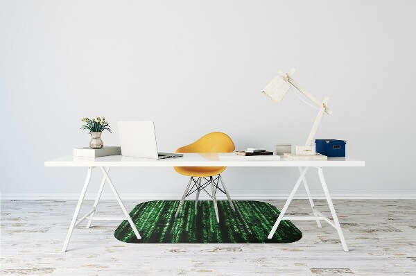 Alfombra para silla de escritorio Letreros verdes