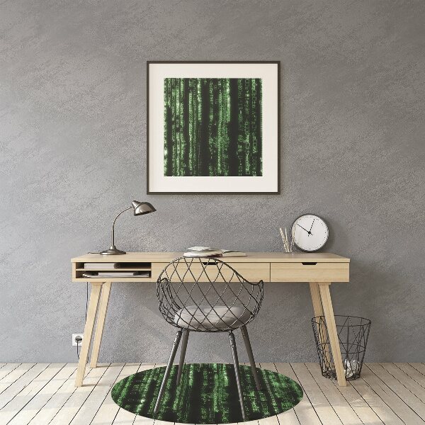 Alfombra para silla de escritorio Letreros verdes