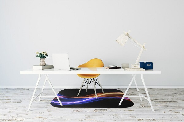Alfombra silla escritorio Rayos
