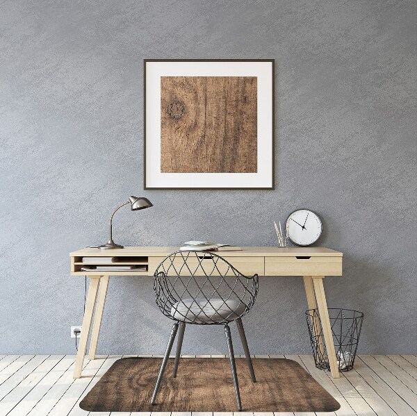 Alfombra para silla de escritorio Madera vieja
