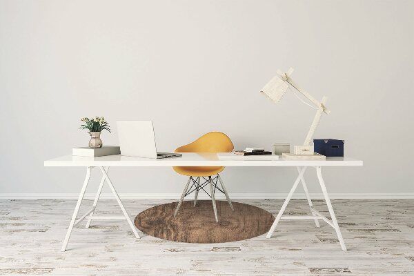 Alfombra para silla de escritorio Madera vieja