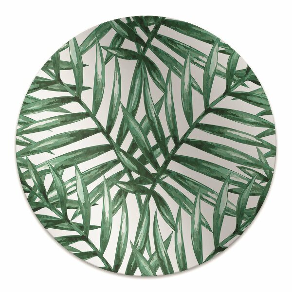 Alfombra silla ordenador Hojas tropicales