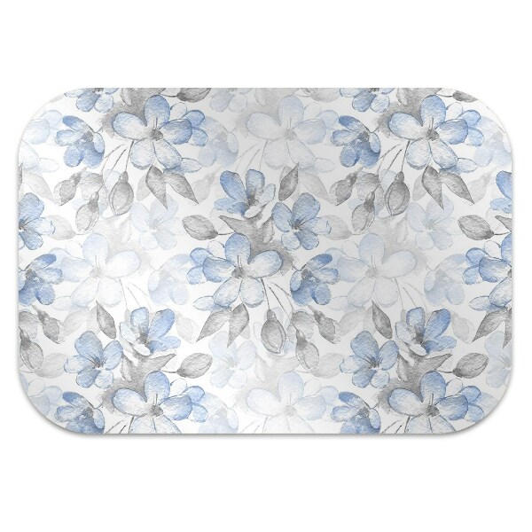 Alfombra para silla de escritorio Flores
