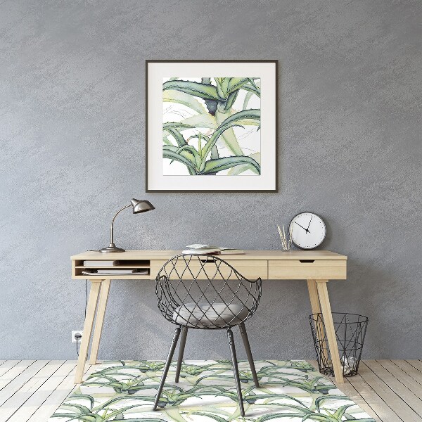 Alfombra para silla de escritorio Imagen de aloe