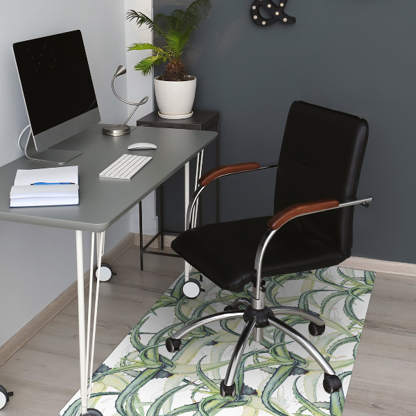 Alfombra para silla de escritorio Imagen de aloe