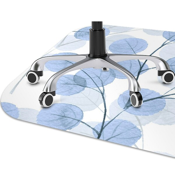 Alfombra para silla de escritorio Ramas con hojas