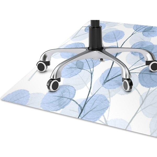 Alfombra para silla de escritorio Ramas con hojas
