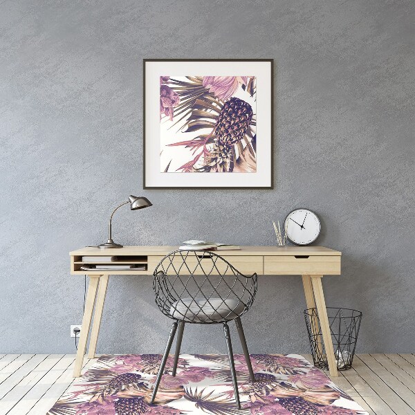 Alfombra para silla de escritorio Piña