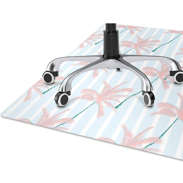 Alfombra silla ordenador Hojas de palma