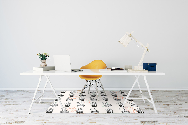 Alfombra silla ordenador Ollas