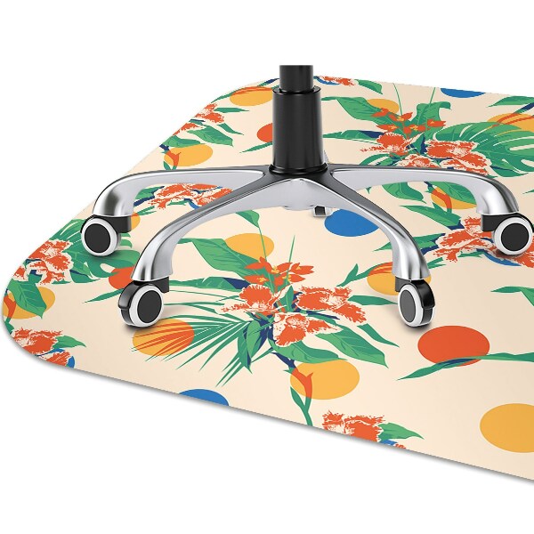 Alfombra silla ordenador El atardecer