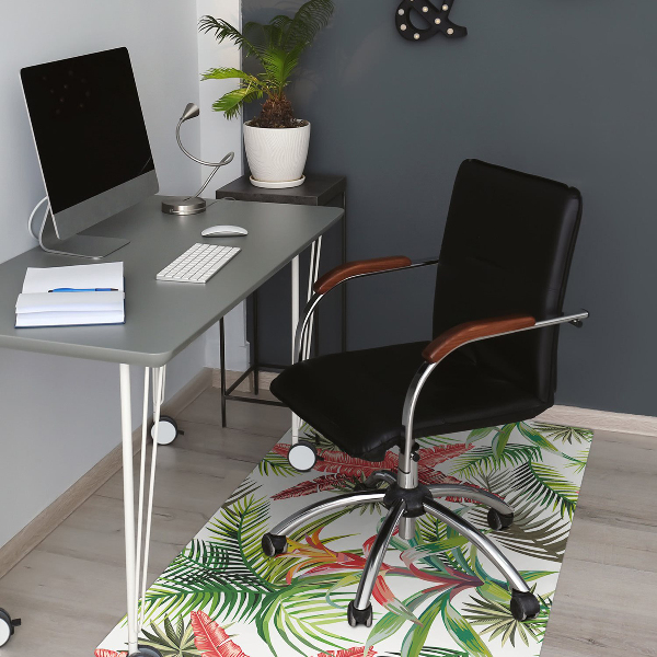 Alfombra para silla de escritorio Selva