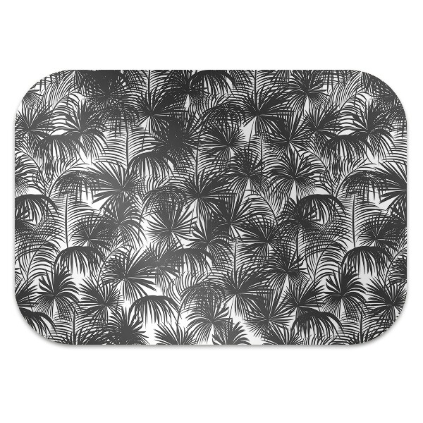 Alfombra silla ordenador Palmeras negras