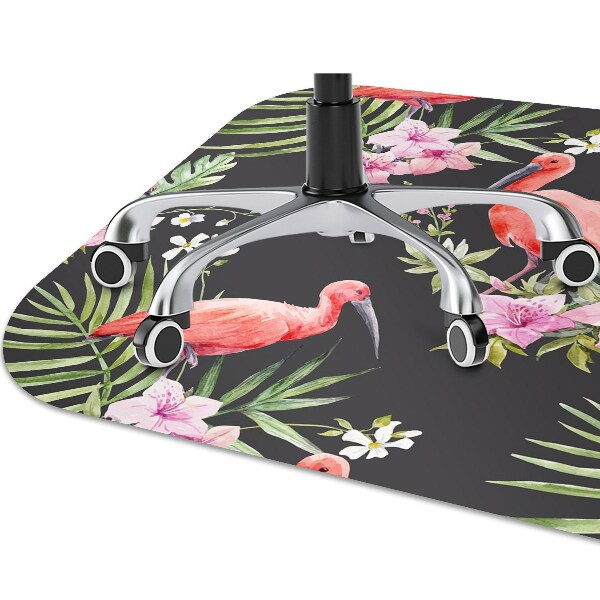 Alfombra silla ordenador Llamado negro
